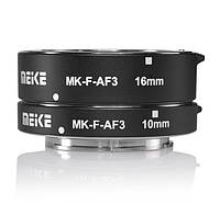 ТОП - Макрокільця автофокусні для фотокамер FujiFilm (байонет FX) Meike MK-F-AF3