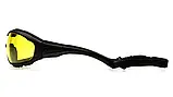 Захисні окуляри Pyramex V3G (amber) Anti-Fog, жовті, фото 4