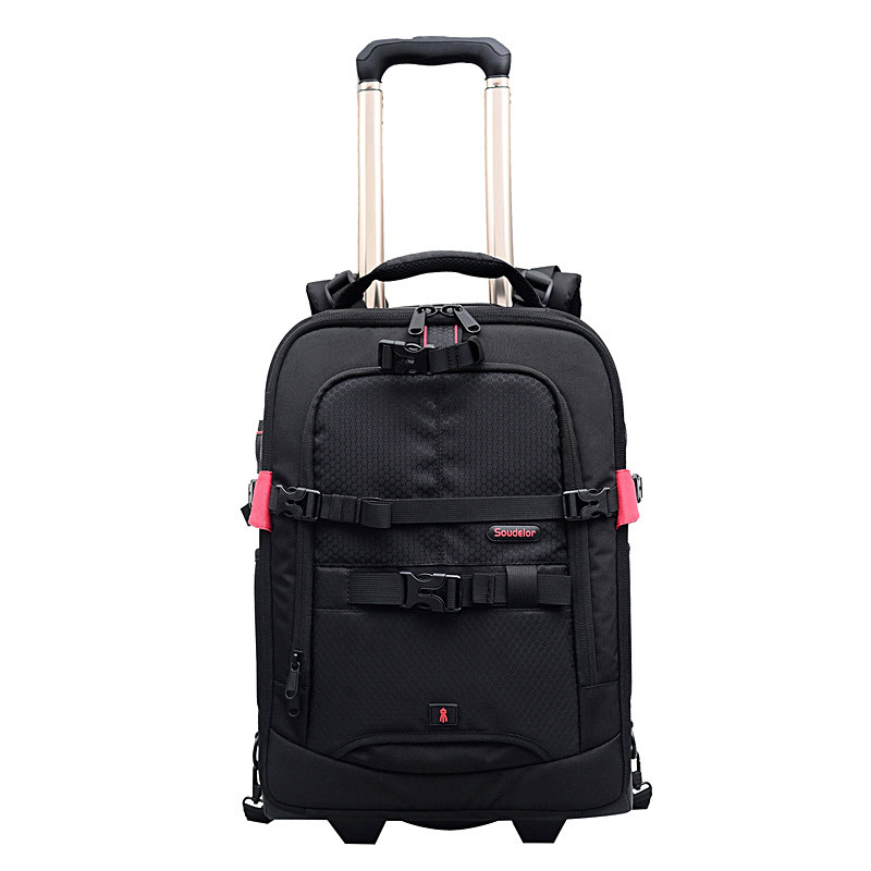 ТОП - Рюкзак-валізан на коліщатках Soudelor LG02 для фотоапарата, камери та фотоаксесуарів