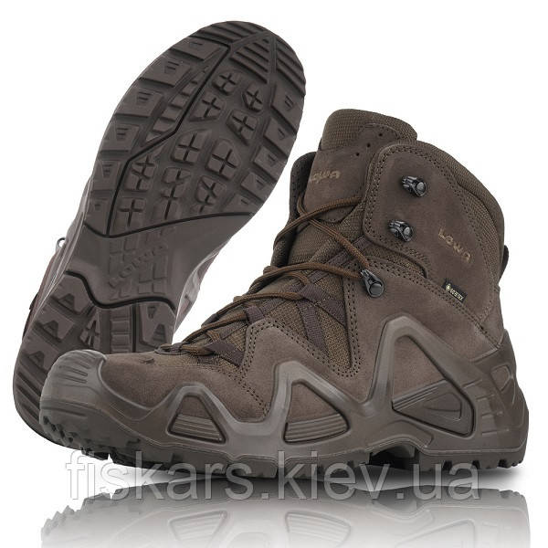 Lowa zephyr gtx mid tf dark brown clearance