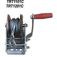 Ручна лебідка (стальний трос) 1000 LBS/450 кг (TRT1101C)