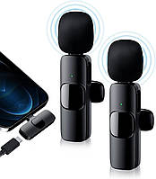 Бездротова петельна система з двох мікрофонів Convers K1 для телефона на Android Type-C (BPM-02) - NaVsi