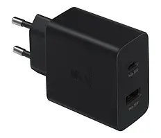 Мережевий зарядний пристрій Samsung 35W PD Power Adapter Duo Black (EP-TA220NBEGRU) EP-TA220NBEGEU