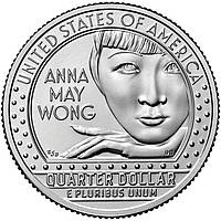 США ¼ долара, 2022 Анна Мей Вонг