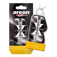 Освежитель воздуха жидкий лист AREON "LIQUID" X-Version Vanilla 8,5 мл