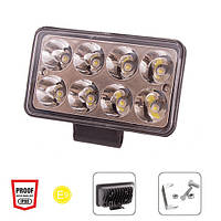 Фара робочого світла WLP-24S4 SPOT 8Led*3W/10-30V/24W/6000K