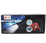 Ліхтар ручний BL YW-038 з лампою і сонячною батареєю 8408, фото 4