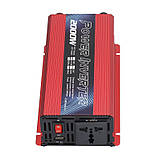 Перетворювач напруги з 12V в 220V 2000W, Підвищувальний інвертор, Автоінвертор, фото 7