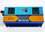 Перетворювач напруги з 12-24V в 220V 3500W LCD, Підвищувальний інвертор, Автоінвертор, фото 5