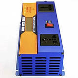 Перетворювач напруги з 12-24V в 220V 3500W LCD, Підвищувальний інвертор, Автоінвертор, фото 7