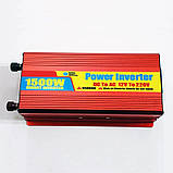 Перетворювач напруги з 12V в 220V 1500W, Підвищувальний інвертор, Автоінвертор, фото 5
