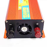 Перетворювач напруги з 12V в 220V 1500W, Підвищувальний інвертор, Автоінвертор, фото 6