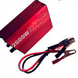 Інвертор напруги чиста синусоїда з 12V в 220V 2600W, Підвищувальний перетворювач, Інвертор для котла, фото 4