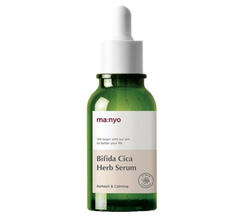 Manyo Bifida Cica Herb Serum 50 ml - Сироватка заспокійлива з комплексом центелли та біфідобактеріями