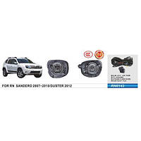 Фари дод. модель Renault Duster 2010-15/Sandero 2007-10/RN-0143/H11-12V55W/eл.проводка