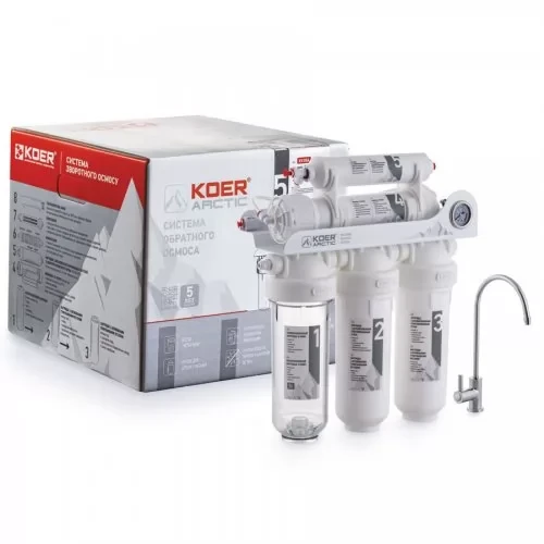 Система зворотного осмосу Koer KV.05A ARCTIC 5, фото 1