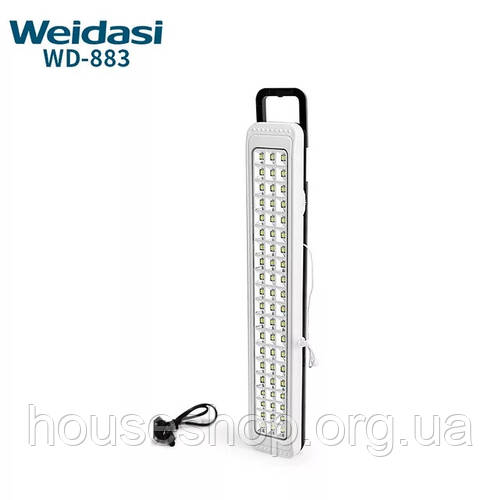 Светильник светодиодный Weidasi 60LED аккумуляторный аварийного ...