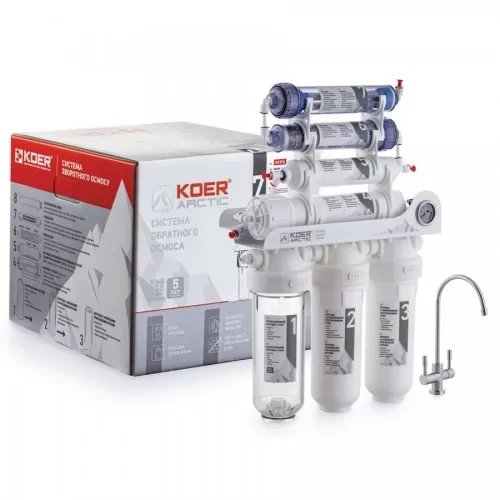 Система зворотного осмосу Koer KV.07A ARCTIC 7, фото 1