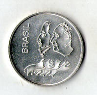 Бразилия 20 крузейро, 1972 150 лет Декларации о Независимости серебро 18 грам. №685