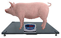 Весы для свиней 2000 кг (1000x1500 мм) животных без оградки, одиночного взвешивание, от производителя Горизонт