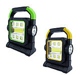 Кемпінговий переносний ліхтар hc-7078-b, powerbank, фото 3