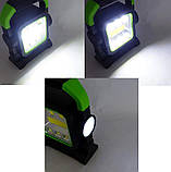 Кемпінговий переносний ліхтар hc-7078-b, powerbank, фото 4