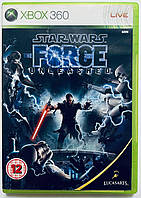 Star Wars The Force Unleashed, Б/У, английская версия - диск для Xbox 360