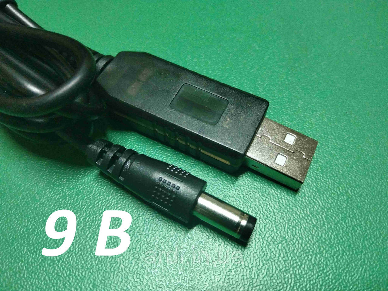 Кабель для роутера, модем USB-підвищувач, що підвищує перетворювач 5В-9В USB to DC 9V