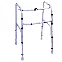 Ходунки для взрослых регулируемые, шагающие, складываемые