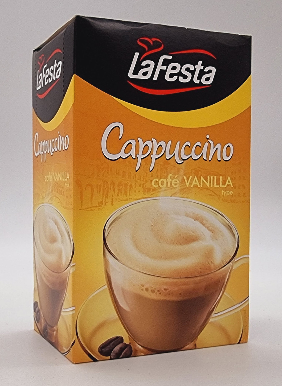 Кавовий напій La Festa Cappuccino cafe Vanilla 10х12.5г