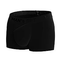 Чоловічі анатомічні боксери з бавовни Anatomic Classic 2.0 Black Series чорний MAN's SET S