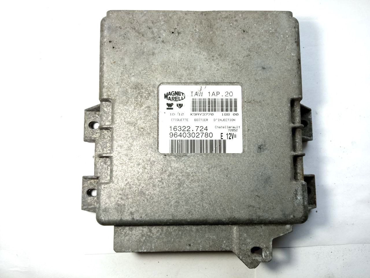 Електронний блок керування citroen peugeot 16322.724 / 9640302780 E 12V / iaw1ap. 20, фото 1