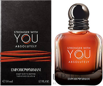Парфуми Giorgio Armani Emporio Armani Stronger With You Absolutely Parfum (Армані Стронг Абсолютлі) З магнітом!