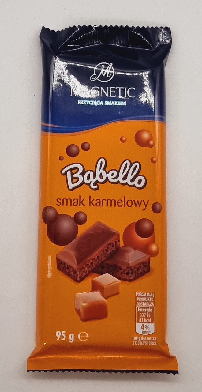Молочний шоколад Bambello Karamel 100г