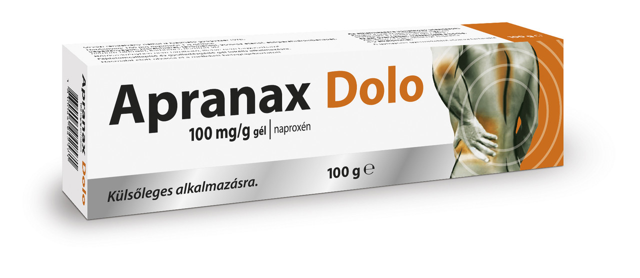Нестероїдний протизапальний препарат Апранакс Доло гель у разі болів у суглобах Apranax Dolo 100г
