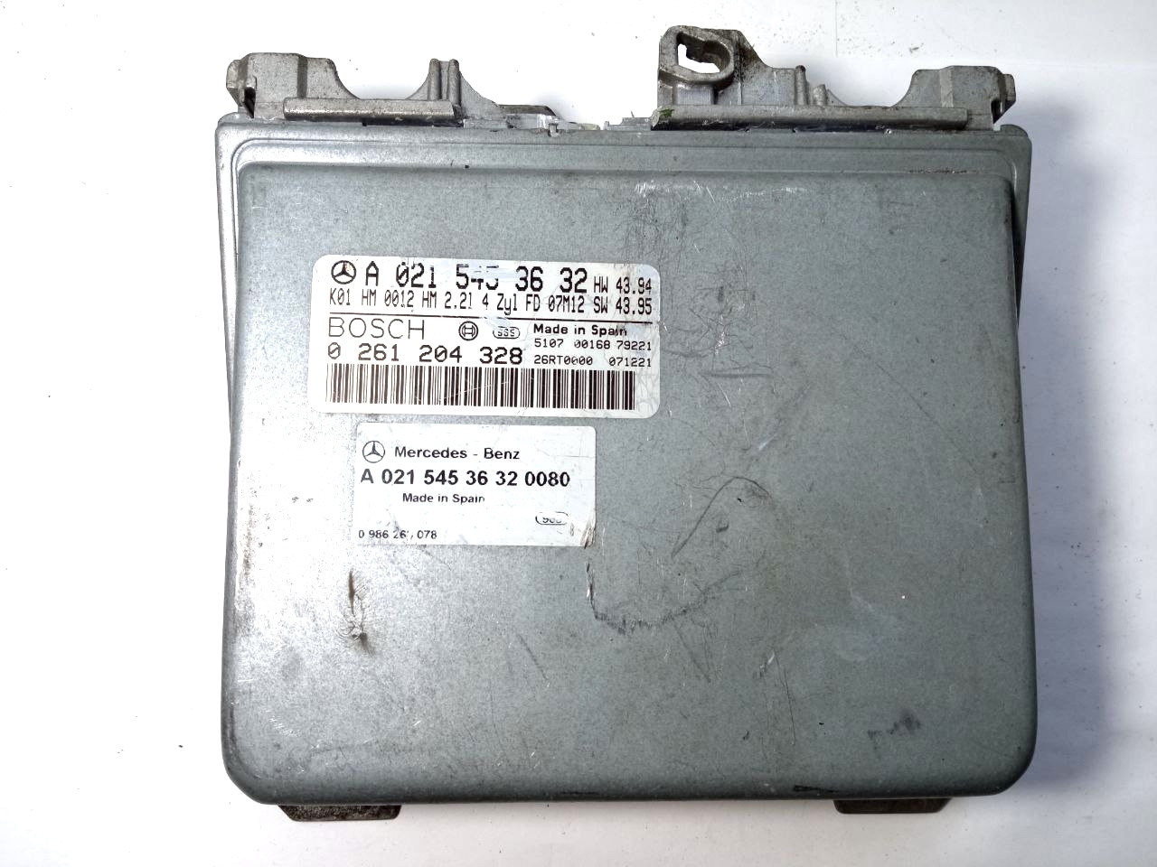 Електронний блок керування mercedes 0261204328 / A 0215453632 / 0 261 204 328