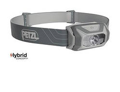 Ліхтарик налобний Petzl Tikkina Gray (E060AA00), 300 Lm, IPX4, 3 режими, 3xAAA, + Батарейки