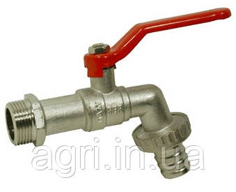 Кран кульовий пивний 3/4" рн