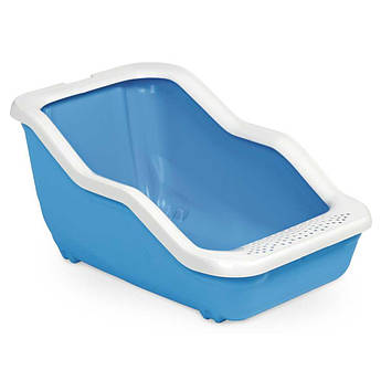 Туалет для котів MPS Spa Netta Open 54x39x29 см BLUE синій