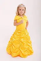 Детское желтое платье Белль из мультфильма "Красавица и Чудовище" 110