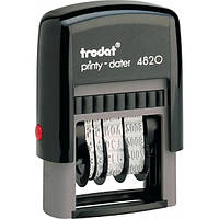 Датер Trodat Printy 4820, цифр, 4 мм