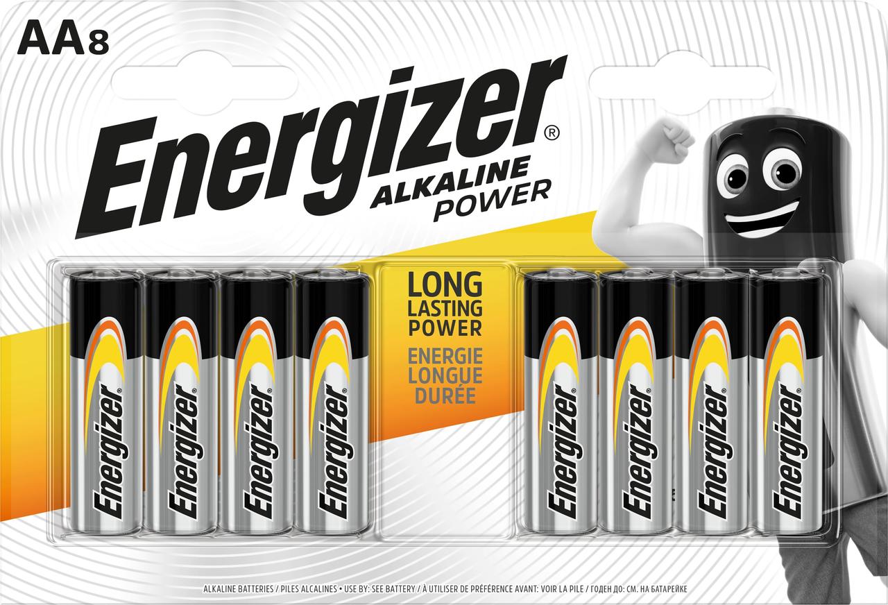Батарейка Energizer AA Alkaline Power 8 шт