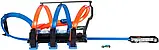 Трек Hot Wheels Неймовірні віражі Хот Вілс Corkscrew Crash Track Set Ігровий набір FTB65 Mattel Оригінал, фото 7