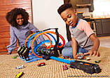 Трек Hot Wheels Неймовірні віражі Хот Вілс Corkscrew Crash Track Set Ігровий набір FTB65 Mattel Оригінал, фото 5