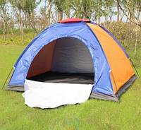 Палатка автоматическая туристическая раздвижная двухместная 200*200*145 см