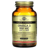 Solgar Omega-3 EPA & DHA Triple Strength 950 мг 50 капсул