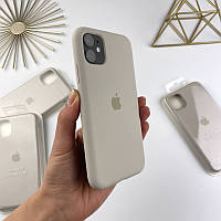 Чехол на Айфон 11 с закрытым низом | Case for iPhone 11 Stone (11)
