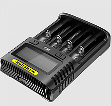 Nitecore UMS4 інтелектуальний зарядний пристрій для АА, ААА, 18650,26650 Li-ion, Ni-MH/Ni-Cd, фото 4