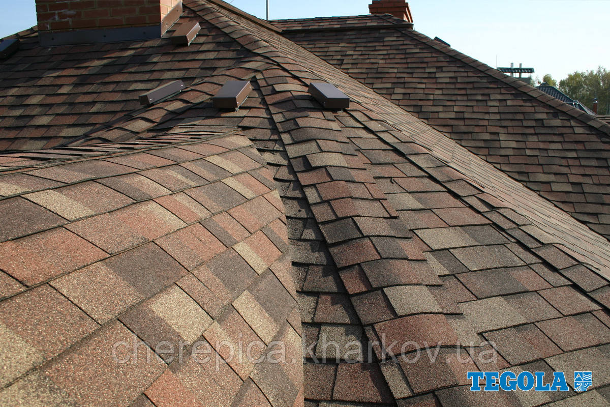 Бітумова черепиця TEGOLA Лінійка Супер Майстер J, фото 1