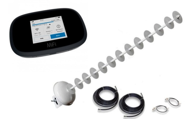 Антенний 4G комплект роутер Novatel MiFi Inseego 8000 + антена стріла 20дб + кабель + pigtail